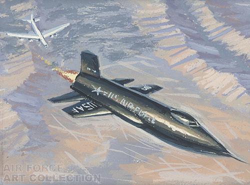 X-15 in Flight